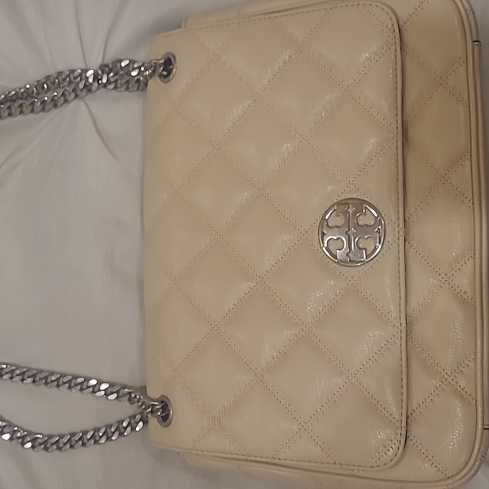 Tory burch off white bag